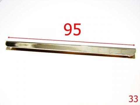 Margine ornamentala 95 mm nichel P32 33