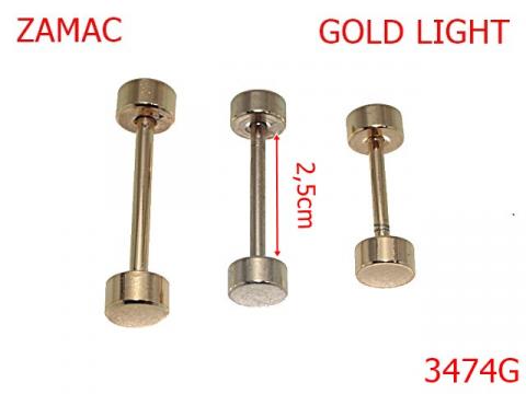 Galtera 2 .5 cm 25 mm gold light 11A2 4L7 3474G