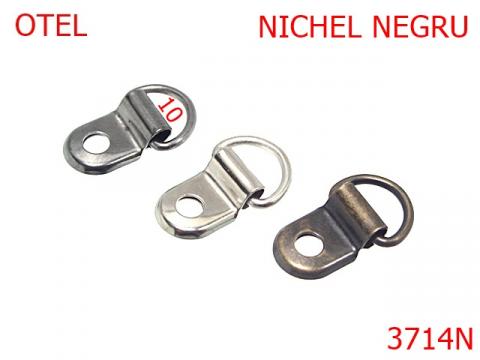 Inel Rambo otel incaltaminte 10 mm nichel 3714N de la Metalo Plast Niculae & Co S.n.c.
