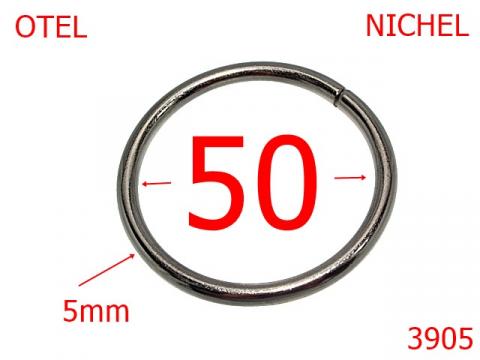 Inel rotund 50 mm 5 nichel 4K5 4A8 1C2 3905 de la Metalo Plast Niculae & Co S.n.c.