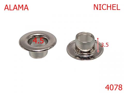 Ochet alama 4.5 mm nichel 4087 de la Metalo Plast Niculae & Co S.n.c.