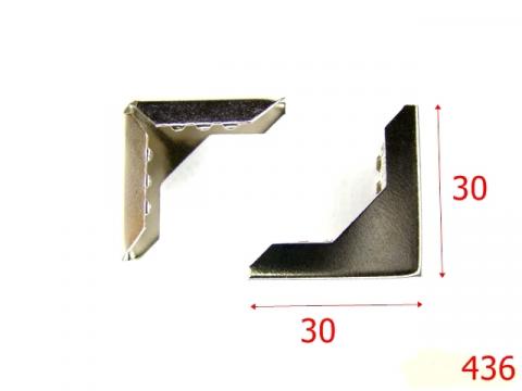 Coltar 30 cm nikel 30x30 mm nichel 3E8 5F7 N14 436