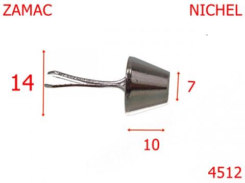 Piciorus tronconic rezistent uzura 4512 de la Metalo Plast Niculae & Co S.n.c.