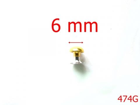 Bumbi 6 mm gold 4J3/4K2 O2 474G