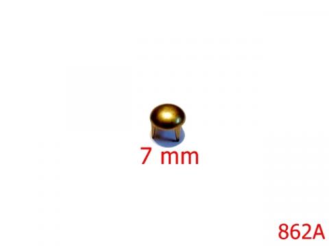 Ornament calota sferica 8 mm 862A de la Metalo Plast Niculae & Co S.n.c.