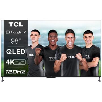 Televizor TCL 98-250CM Qled Smart TV 4K Black