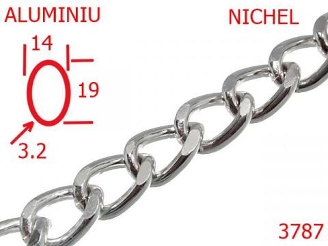 Lant aluminiu 14 mm 3.2 nichel 14G16 3787 de la Metalo Plast Niculae & Co S.n.c.