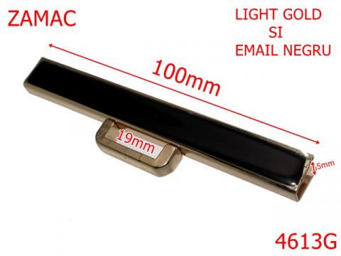Sustinator maner poseta 100 mm zamac gold light 4613G de la Metalo Plast Niculae & Co S.n.c.
