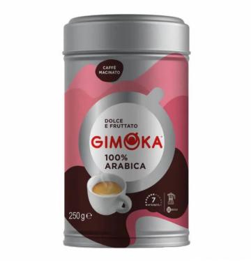 Cafea macinata Gimoka 250g 100% Arabica cutie