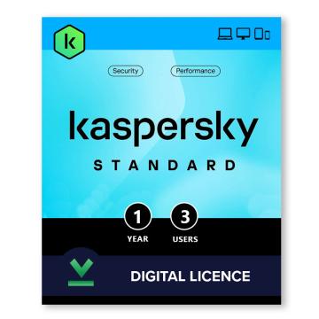 Licenta digitala Kaspersky Anti-Virus 3 dispozitive 1 an