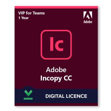 Licenta digitala Adobe InCopy CC VIP | 1 an de la Digital Content Distribution LTD