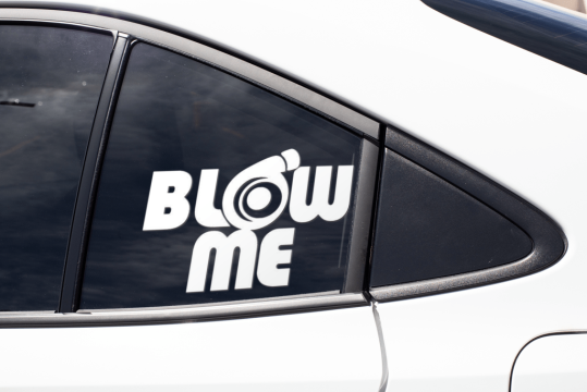 Sticker auto - Blow Me