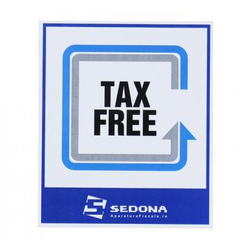 Placuta Tax Free de la Sedona Alm