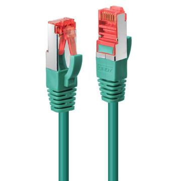 Cablu de retea Lindy, 3m, Cat.6 S/FTP, RJ45, Verde