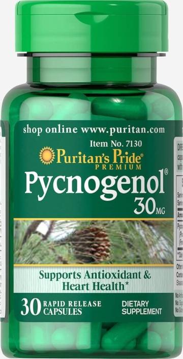 Supliment alimentar Puritan Pride Pycnogenol 30 mg de la Krill Oil Impex Srl