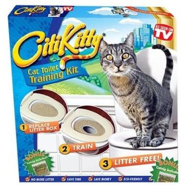 Kit pentru igiena si educarea pisicilor la toaleta