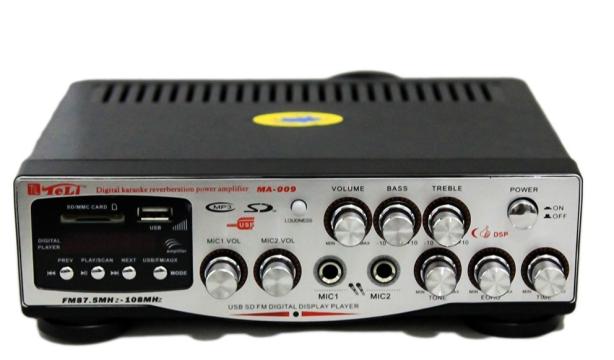 Amplificator audio statie MA-009 2x30W cu USB/SD si MP3