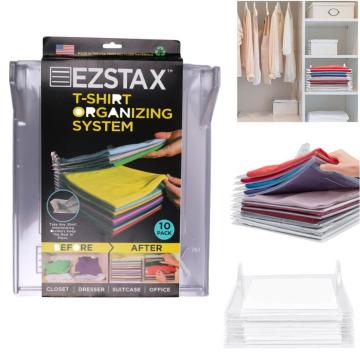 Set organizatoare tricouri si camasi cu 10 planse Ezstax