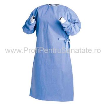 Halat chirurgical ranfosat steril 45 gsm, marimea L de la Profi Pentru Sanatate Srl