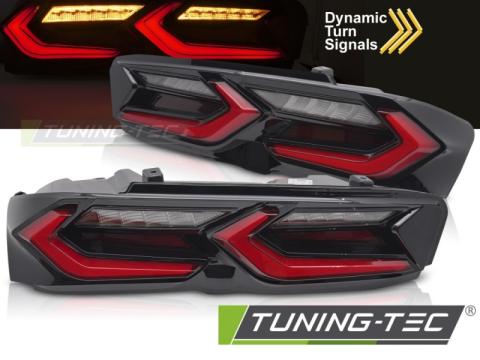 Stopuri LED Tailights rosu negru Chevrolet Camaro 19-23