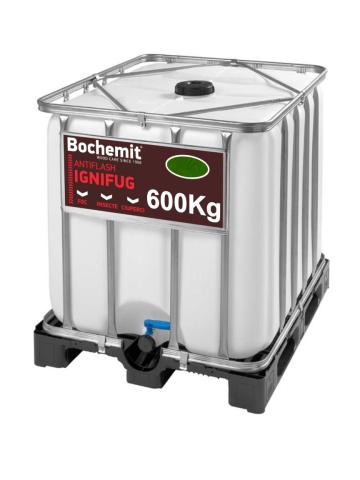 Solutie ignifugare lemn Bochemit Antiflash 600Kg, verde, co