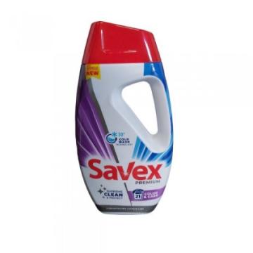 Detergent lichid Savex Premium color si care, 945 ml