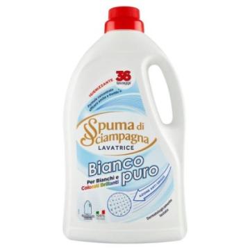 Detergent lichid Spuma di Sciampagna Bianco Puro 36 spalari