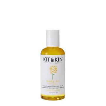 Ulei natural pentru masaj bebelusi, Kit&KIn - 100ml de la Stiki Concept Srl