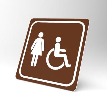 Placuta maro femeie cu handicap de la Prevenirea Pentru Siguranta Ta G.I. Srl