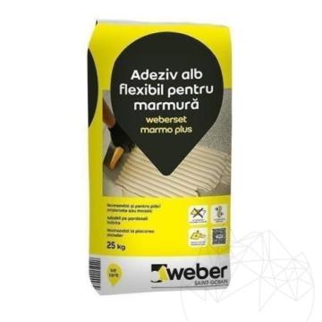 Adeziv marmura si granit - Weber Marmo Plus - 25kg