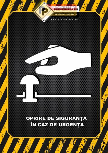 Afise de urgenta de la Prevenirea Pentru Siguranta Ta G.I. Srl