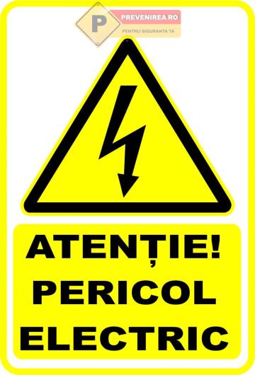 Indicator de avertizare curent electric de la Prevenirea Pentru Siguranta Ta G.I. Srl