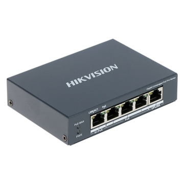 Switch 3 porturi PoE 1G, 1 port Hi-PoE 1G, 1 port RJ45 1G de la Big It Solutions