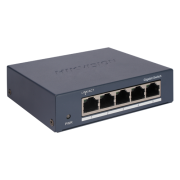 Switch 5 porturi Gigabit - Hikvision DS-3E0505-O de la Big It Solutions