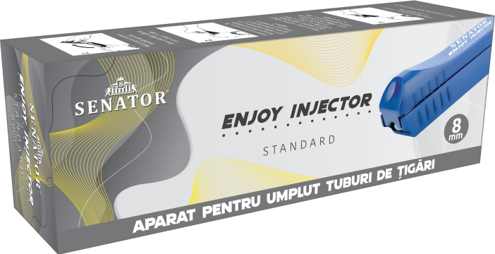 Aparat injectat tutun - Senator Enjoy Standard (8 mm) de la DVD Master Srl