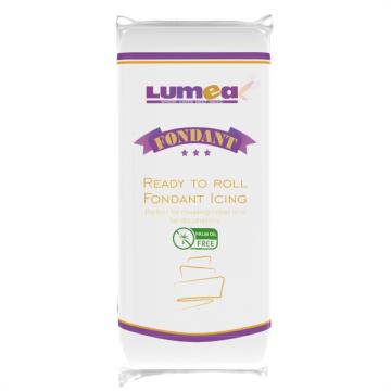 Fondant alb cu ulei de cocos, 1kg - Lumea