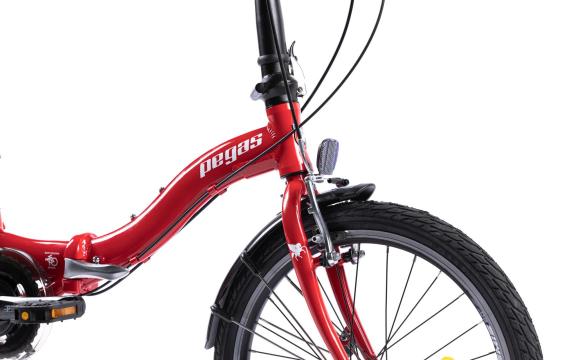 Bicicleta pliabila Pegas Camping 3S rosu Corsa (AL)