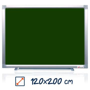 Tabla magnetica verde 120x200 cm, premium, Visual
