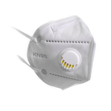 Masca de protectie KN95 = FFP2 cu 5 straturi si valva