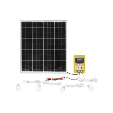 Set panou solar 75W fotovoltaic monocristalin 790x690x75mm de la Gold Smart Engine Srl