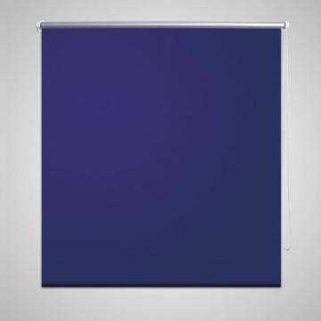 Jaluzea rulabila opaca, 100 x 230 cm, bleumarin de la VidaXL