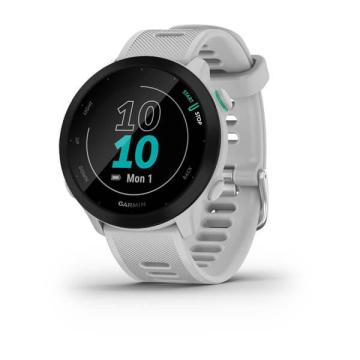 Ceas smartwatch Garmin Forerunner 55, GPS, white