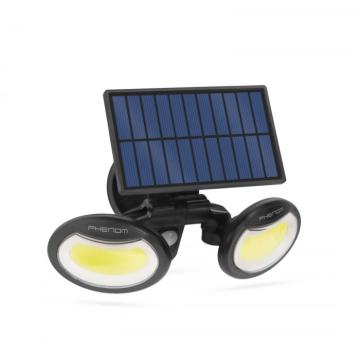 Reflector solar cu senzor de miscare si cap rotativ - 2 LED