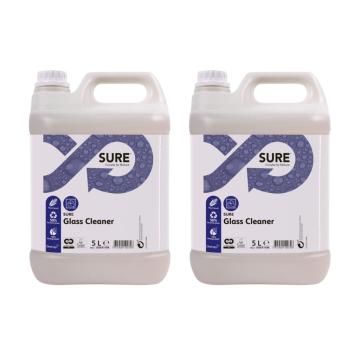 Detergent pentru suprafete Sure Glass Cleaner 2x5L de la Xtra Time Srl