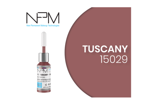 Pigment buze micropigmentare NPM Tuscany 12ml de la Visagistik