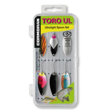 Set 6 lingurite oscilante pastrav Cormoran Toro UL1-UL3 de la Pescar Expert
