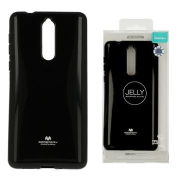 Husa Jelly Mercury pentru Nokia X6 2018/6.1 Plus neagra