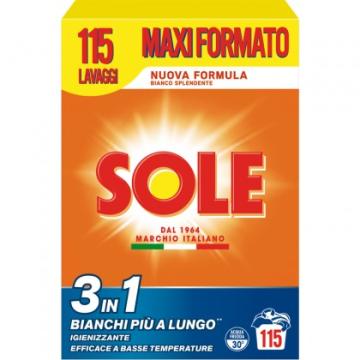 Detergent de rufe Sole Fustone 115 spalari 5.75 kg