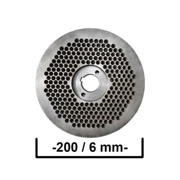 Matrita pentru granulator KL-200 cu gauri de 6 mm de la Tehno-MSS Srl
