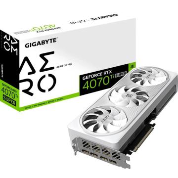 Placa video Gigabyte GeForce RTX 4070 Ti Super Aero OC de la Risereminat.ro